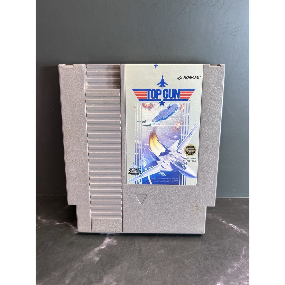 Top Gun (Nintendo Entertainment System, 1987) NES Authentic Cartridge